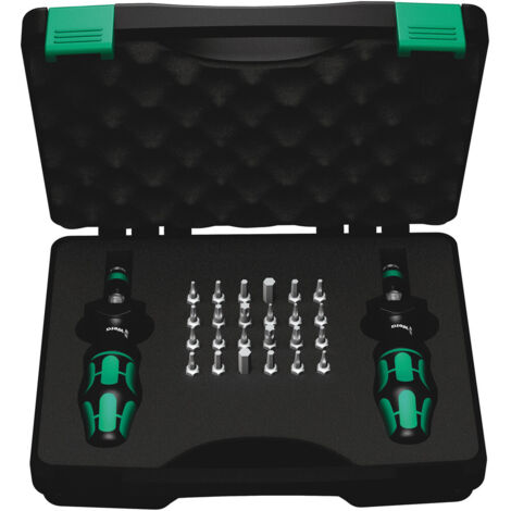 Wera 7440/41 Werkstatt Drehmoment-Schraubendreher-Set 26teilig 0.3 - 3 Nm (1/5)