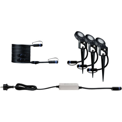 Paulmann Plug & Shine Sting Außenleuchte anthrazit