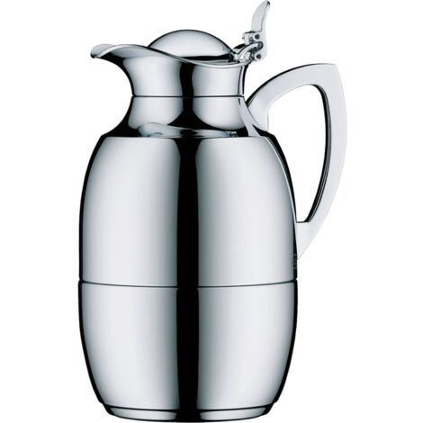 Isolierkanne "Juwel" 1,0 l Edelstahl verchromt