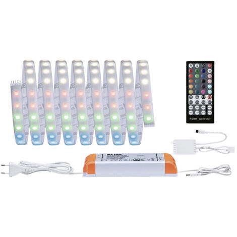 Paulmann 70529 LED-Streifen-Basisset 230 V 3 m Warmweiß, RGBW 1 Set (1/5)