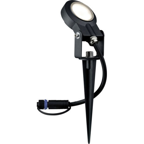 Paulmann 93934 Beleuchtungssystem Plug & Shine LED-Gartenstrahler LED 6 W Warmweiß Anthrazit