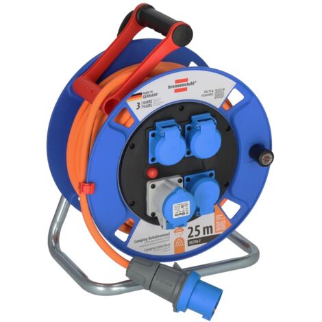 Brennenstuhl 1182690200 Kabeltrommel 25 m Orange CEE-Stecker 16 A 3polig
