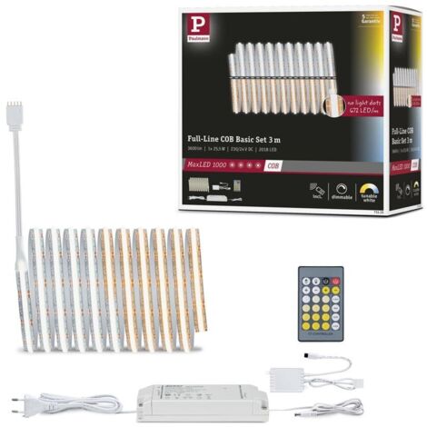 Paulmann MaxLED 1000 71115 LED-Streifen-Basisset 230 V 3000 mm Warmweiß 1 Set (1/5)