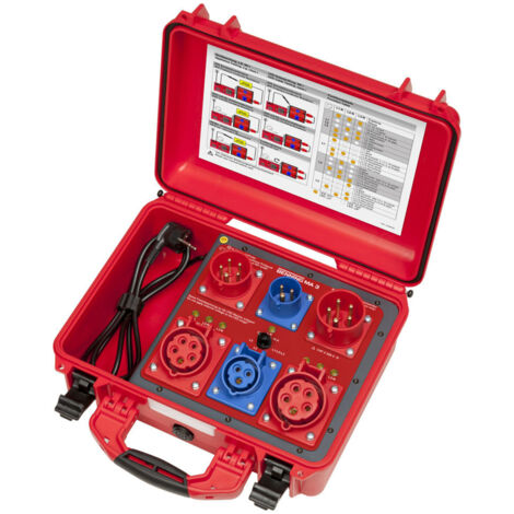 Benning BENNING MA 3 Messadapter  CEE-Kupplung 16 A 3polig, CEE-Kupplung 32 A 5polig, CEE-Kupplung 1