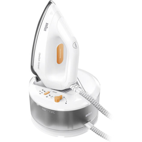 Braun IS 2132 WH 0128804000 Dampfbügeleisen 2400 W Weiß, Orange