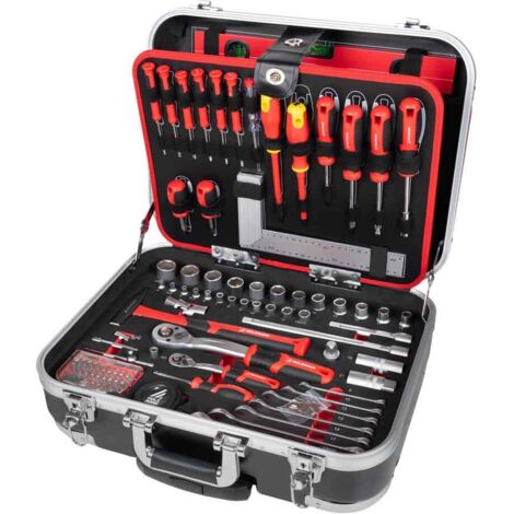 Holzmann Maschinen WZK167PRO WZK167PRO Handwerker Werkzeugkoffer bestückt