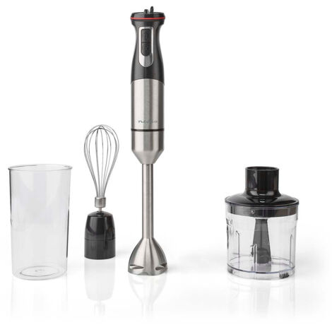 Nedis KAHB400CAL Stabmixer 800 W Aluminium, Schwarz (1/5)