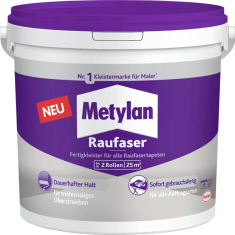 Metylan Wall/Reno Deco Tapetenkleister MRMR5 Weiß, Transluzent 5 kg