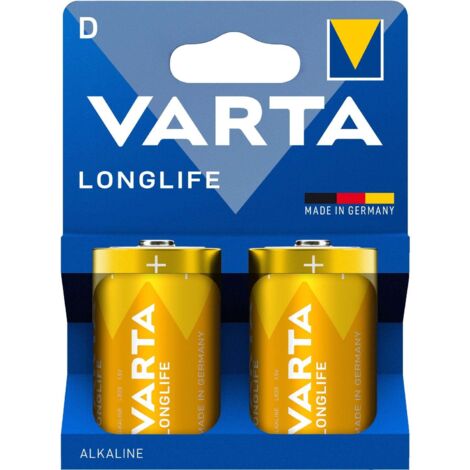 VARTA Longlife D LR20 Batterien 2 Stück