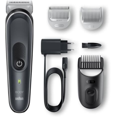Braun BG5340 BodyGroomer Rasierer schwarz/anthrazit