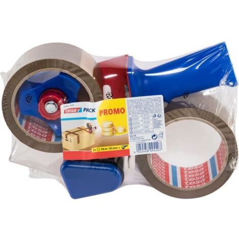 tesa  57455-00001-02 Klebeband-Abroller tesapack® Chamois (L x B) 66 m x 50 mm 1 St.