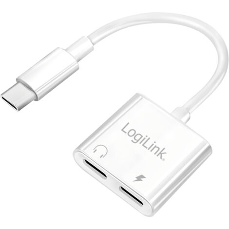LOGILINK USB-C Adapter UA0433 PD USB-C 60W weiß (1/4)