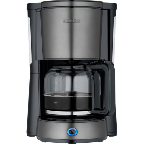KA 9340 Kaffeemaschine 10 Tassen 1000W dark inox Glaskanne