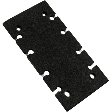 Makita Schleifplatte zur Verwendung von Schleifpapier mit Klett oder zum Klemmen auf Schwingschleifer DBO380, BO3700, BO3711