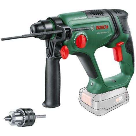 Bosch Akku-Bohrhammer UniversalHammer 18V, incl. Zubehör, Karton