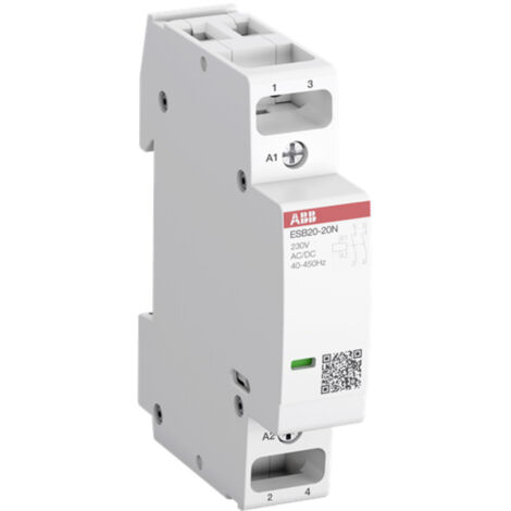 ABB ESB20-20N-06 Installationsschütz  2 Schließer  220 V, 250 V     1 St.