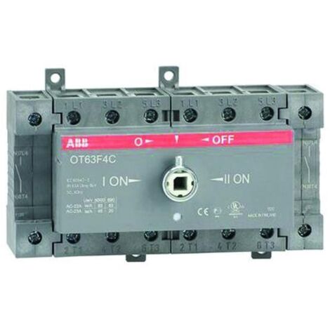 ABB OT63F4C Lastumschalter 63 A 750 V Schwarz 1 St. (1/5)
