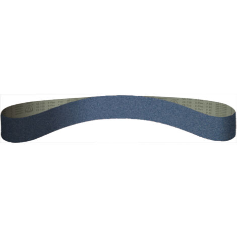 Klingspor Feilenbänder 286888 – 25 Stück, 9x533 Mm, Kühlmittel- & Edelstahl Geeignet, Zirkonoxid-Körnung, Ideal Für Metallbearbeitung