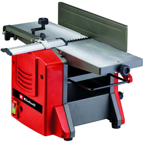 Einhell Stationäre Hobelmaschine TC-SP 204/2 (1500 W, 9000 min-1, 204 mm Hobelbreite, stabile Konstruktion zum Dickenhobeln und Abrichten, ausziehbarer Ausgabebügel)