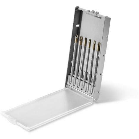 Festool – Bits für Akkuschrauber 100mm – 6-teiliges Sortiment mit PZ und TX – Chemisch vernickelt für längere Standzeit – 577399 (1/5)