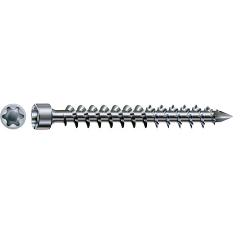 SPAX 1221010801605 Zylinderkopfschrauben-Sortiment 8 mm 160 mm T-STAR plus Stahl 50 St.