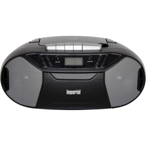 Pbb 1 compacte portable boombox with cd player cassette deck and fm radio