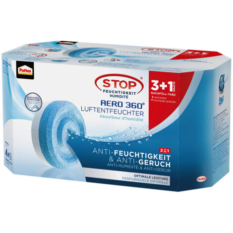 Pattex Nachfülltabs für Aero 360 Luftentfeuchter 4x450g