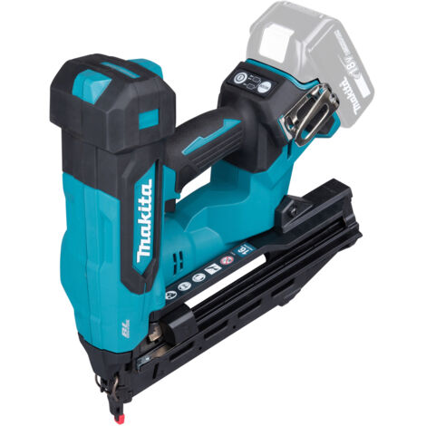 Makita – Akku-Stauchkopfnagler DBN610Z – 18V – Nagellänge 32-64mm – Drahtstärke 1,6mm – für Hartholz und Teak – ohne Akku und Ladegerät (1/5)