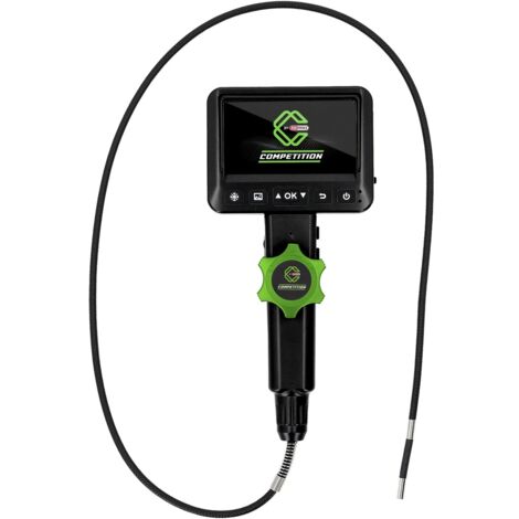 COMPETITION HD-Videoskop-Satz, Ø 6,0 mm, 180° und 0° HD Frontkamera-Sonde, flexible PVC Hülle