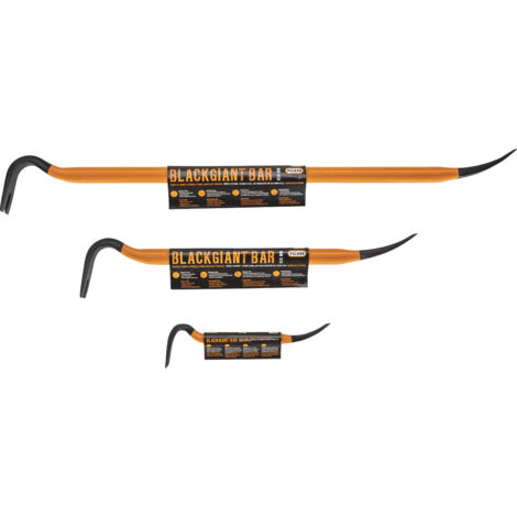 PICARD Nageleisen BlackGiant Bar Set 300-610-930mm