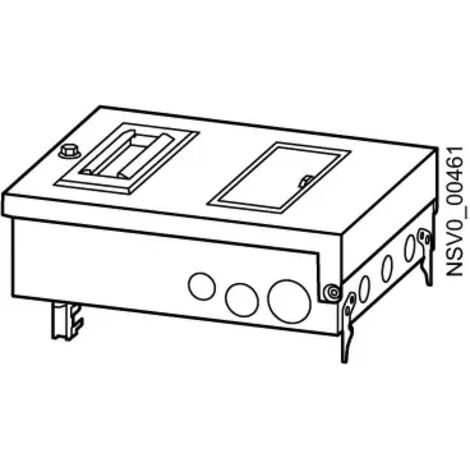 Siemens BVP:203252 BD2-AK2M2/F Abgangskasten Lichtgrau 63 A 690 V/AC 1 St. (1/2)