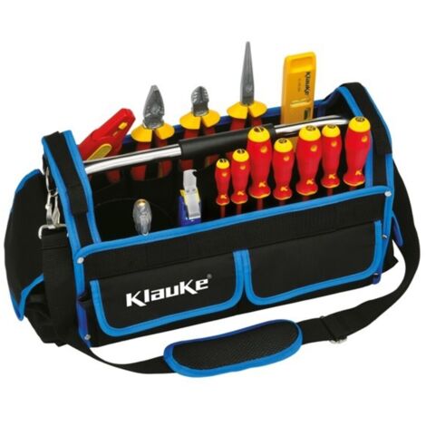 Klauke KL920B22 KL920B22 Werkzeug-Umhängetasche bestückt 22teilig (B x H x T) 350 x 200 x 200 mm (1/3)