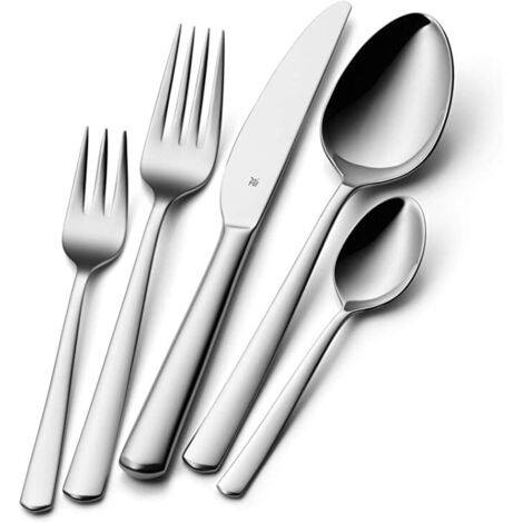 WMF Boston Cromargan Besteck-Set 30er Set Edelstahl Silber 11.2091.6040 (1/5)