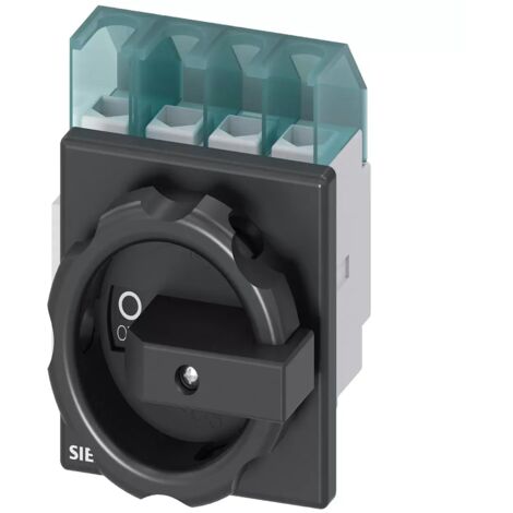 Siemens SENTRON, Lasttrennschalter 3LD, Hauptschalter, 4-polig, Iu: 25 A 3LD21031TL51 (1/2)