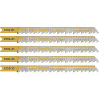 kwb 620235 Stichsägeblätter, Holzbearbeitung, HCS, Universalschaft, Profi-Pack, 5 x mittel 5 St.