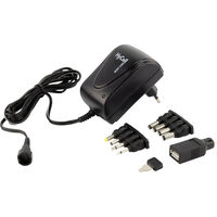 HyCell 1201-0008 Steckernetzteil, einstellbar 3 V/DC, 4.5 V/DC, 5 V/DC, 6 V/DC, 7.5 V/DC, 9 V/DC, 12