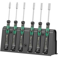 Wera 2069/6 Elektronik- u. Feinmechanik Schraubendreher-Set 6teilig Außen-Sechskant