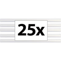 TOOLCRAFT TC-11200X25T Heißklebesticks Ø 11 mm x (L) 200 mm Transparent 500 g 25 St.