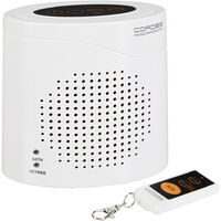 Cordes Haussicherheit Elektronischer Wachhund CC-2200 Weiß mit Fernbedienung 120 dB 002002