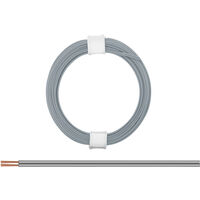 Donau Elektronik 114-99 Litze 2 x 0.08 mm² Grau 5 m