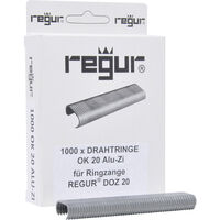 Regur 60715 Drahtringe 1000 St. Abmessungen (L x B) 10 mm x 90 mm