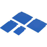Basetech BT-1882846 Blaue Kunststoff Wandschaber 4tlg.