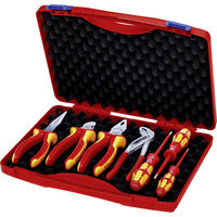 Knipex  00 21 15 VDE Werkzeugset im Koffer 7teilig