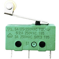 TRU COMPONENTS TC-9134620 Mikroschalter 250 V/AC 5 A 1 x Ein/(Ein) tastend 1 St.