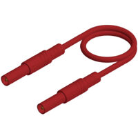 SKS Hirschmann MLS GG 200/2,5 rt Sicherheits-Messleitung Lamellenstecker 4 mm Lamellenstecker 4 mm 2