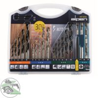 Alpen 800230100 30teilig Bohrer- und Bit-Sortiment Metall, Stein, Beton, Mauerwerk, Ziegel, Holz 3