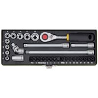 Proxxon Industrial Steckschlüsseleinsatz metrisch 1/4" (6.3 mm) 32teilig 23078