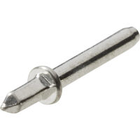 Vogt Verbindungstechnik 1365f.68 Steckerstift Kontaktoberfläche verzinnt 100 St. (L x B) 12.5 mm x