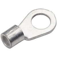 Cimco 180450 Ringkabelschuh Querschnitt (max.)=25 mm² Loch-Ø=8.4 mm Unisoliert Metall 1 St.