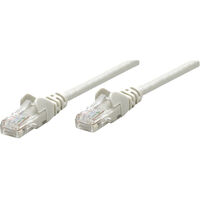 Intellinet 336765 RJ45 Patchkabel CAT 6 U/UTP 5.00 m Grau 1 St.